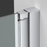 Душевой уголок Vincea Alpha 90x90 VSR-3ALP9090MT профиль Хром стекло текстурное
