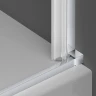 Душевой уголок Vincea Alpha 90x90 VSR-3ALP9090MT профиль Хром стекло текстурное