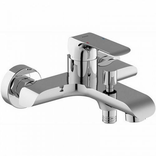 Смеситель для ванны Ravak Flat FL 022.00/150 X070119 Хром латунь на стену