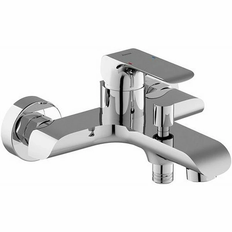 Смеситель для ванны Ravak Flat FL 022.00/150 X070119 Хром латунь на стену