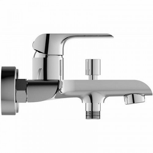 Смеситель для ванны Ravak Flat FL 022.00/150 X070119 Хром латунь на стену