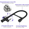 Смеситель для кухни Gappo G4399-76 Черный матовый нержавеющая сталь