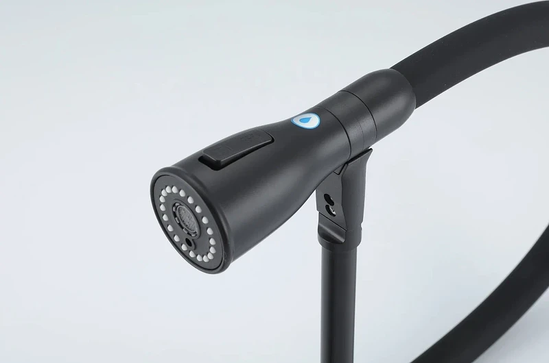 Смеситель для кухни Gappo G4399-76 Черный матовый нержавеющая сталь