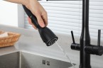 Смеситель для кухни Gappo G4399-76 Черный матовый нержавеющая сталь