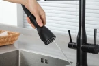 Смеситель для кухни Gappo G4399-76 Черный матовый нержавеющая сталь