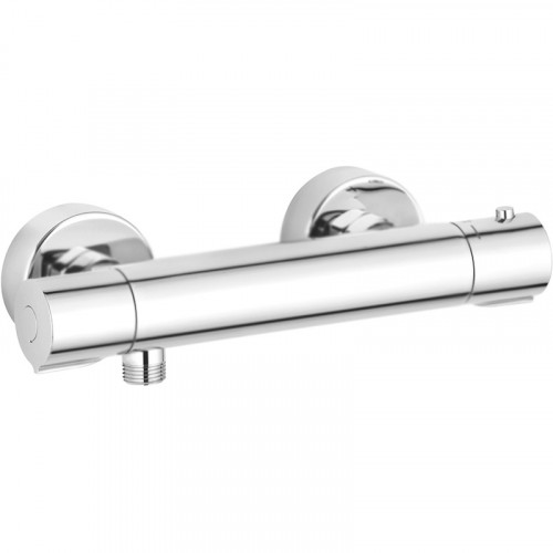 Смеситель для душа Kludi Basic 350020538 с термостатом Хром латунь на стену