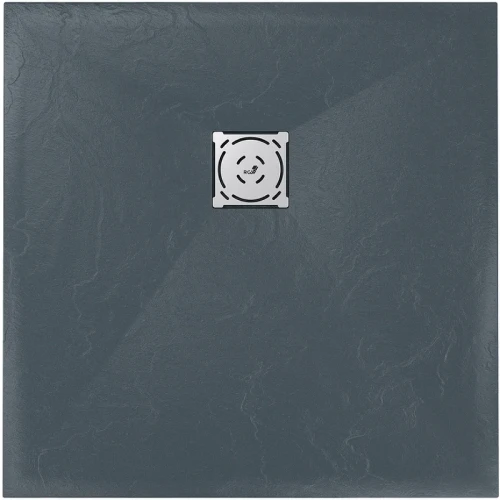 Душевой поддон из искусственного камня RGW Stone Tray ST-G 75x75 16152075-02 Графит