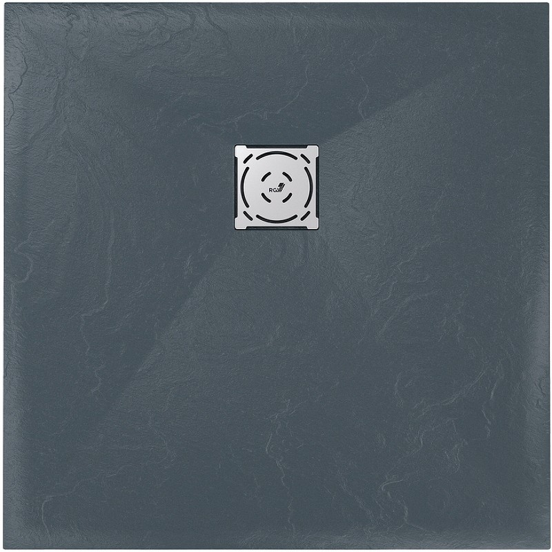Душевой поддон из искусственного камня RGW Stone Tray ST-G 75x75 16152075-02 Графит