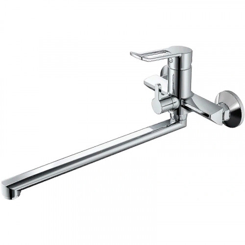 Смеситель для ванны Haiba HB22556 универсальный Хром на стену