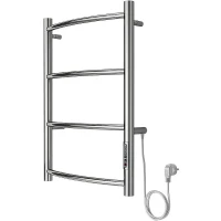 Электрический полотенцесушитель Azario Verona 400x600 П4 AZ04846 диммер справа Хром