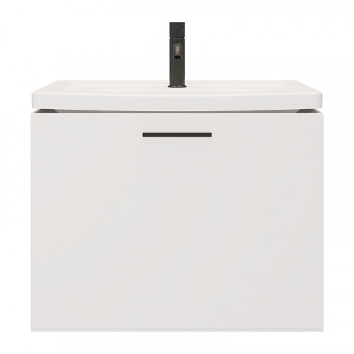 Тумба с раковиной Creto Modula 65 300425-65П подвесная цвет Белый
