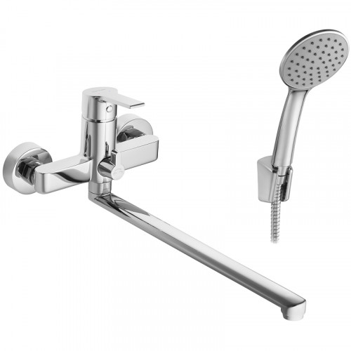 Смеситель для ванны Santek Найра WH5A12001C001 универсальный Хром латунь на стену