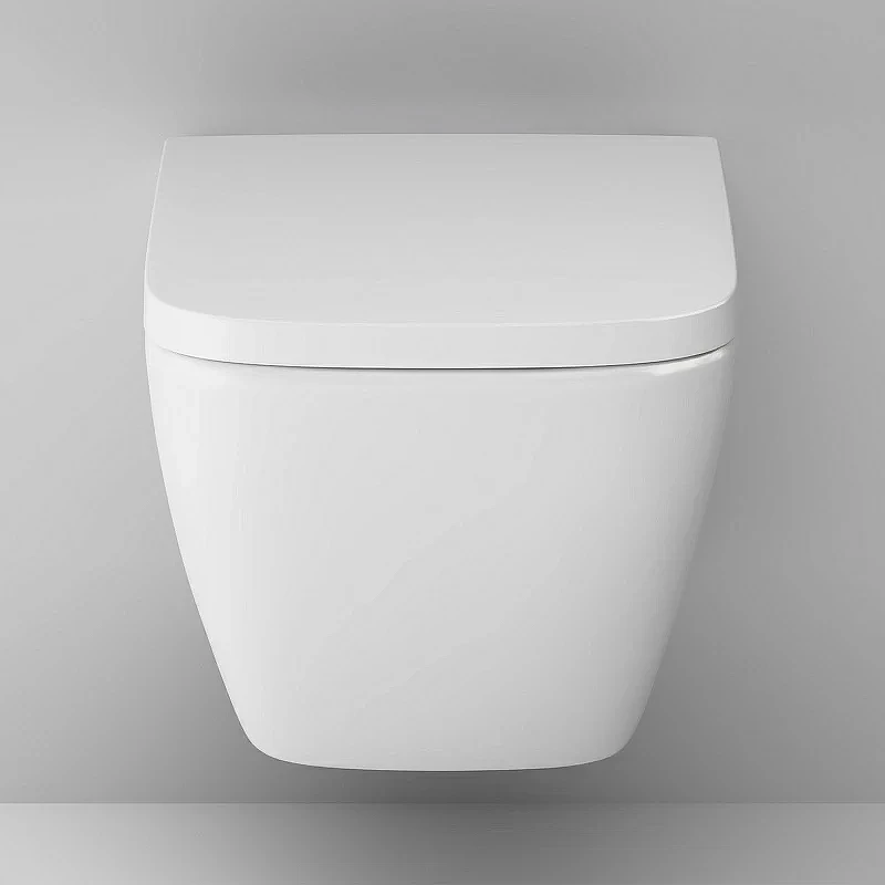 Комплект унитаза с инсталляцией AM.PM Gem FlashClean IS100251.901701 с сиденьем Микролифт и клавишей смыва Хром глянцевый фарфор подвесной