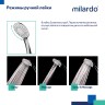 Смеситель для ванны Milardo Enjoy ENJSB00M10 универсальный Хром глянцевый