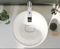Раковина Vitra Metropole 40 7532B003-0673 Белая фарфор полувстраиваемая