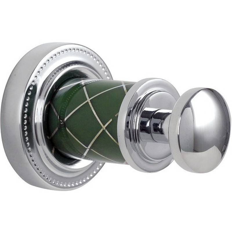 Крючок Boheme Murano 10906-GR-CR Хром Бирюзовый