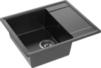 Кухонная мойка Domaci Палермо 57 PR-575-004 цвет Черный