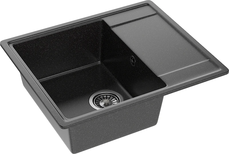 Кухонная мойка Domaci Палермо 57 PR-575-004 цвет Черный
