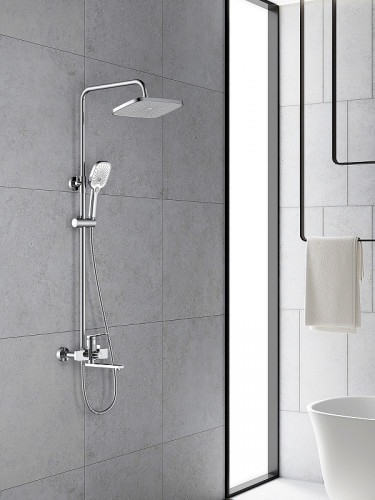 Душевая система Splenka S40.24 Хром латунь на стену