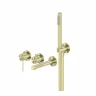 Смеситель для ванны Abber Emotion 316 AF8830BG цвет Золото брашированное