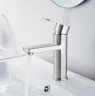 Смеситель для раковины Accoona H205 A96205 Нержавеющая сталь