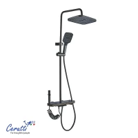 Душевая система Ceruttispa Loreto 11412 цвет Графит