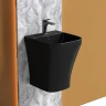 Раковина Ceramicanova Dion 37 CN6067MB Черная матовая фарфор подвесная