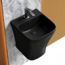 Раковина Ceramicanova Dion 37 CN6067MB Черная матовая фарфор подвесная
