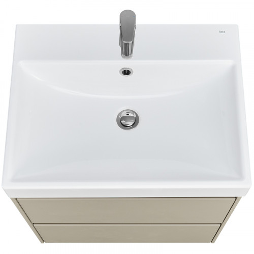 Тумба под раковину Roca Ona 60 A857613510 подвесная Бежево-серая матовая