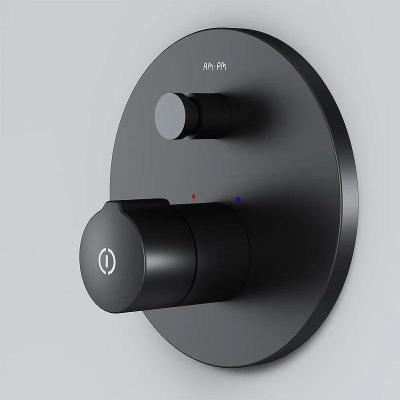 Смеситель для душа AM.PM X-Joy TouchReel F85A45722 Черный матовый