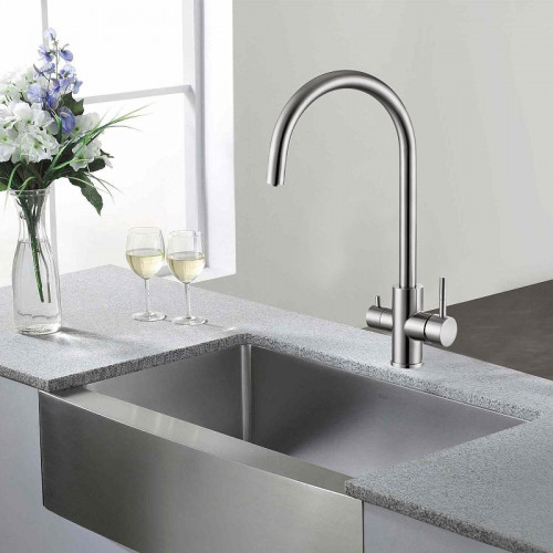 Смеситель для кухни WesnaArt Eko EKO05-111 Сатин