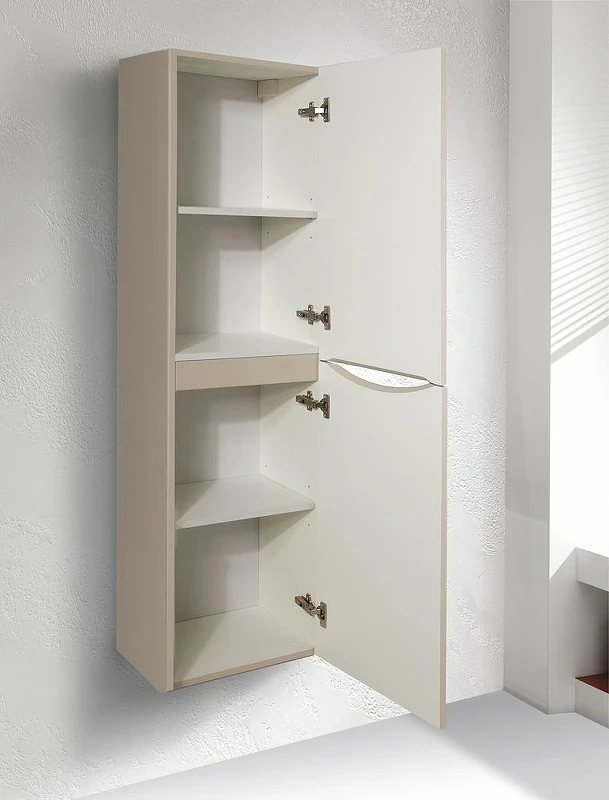 Шкаф пенал BelBagno Fly-Marino 40 R FLY-MARINO-1500-2A-SC-RG-P-R подвесной Rovere Grigio МДФ / ЛДСП
