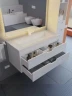 Тумба под раковину Uperwood Modul 100 2930205254 подвесная цвет Белый матовый
