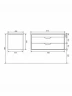 Тумба под раковину Uperwood Modul 100 2930205254 подвесная цвет Белый матовый