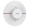 Смеситель для душа Hansgrohe ShowerSelect Comfort S 15559700 с термостатом цвет Белый матовый