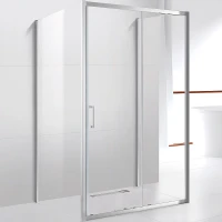 Душевой уголок Cezares Molveno 140x90 MOLVENO-AH-12-140/90-C-Cr-IV профиль Хром стекло прозрачное