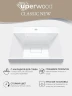 Раковина Uperwood Classic New 50 2910210024 цвет Белый глянцевый