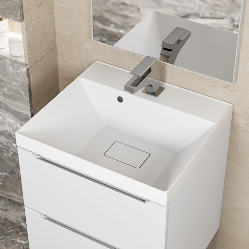 Раковина Uperwood Classic New 50 2910210024 цвет Белый глянцевый