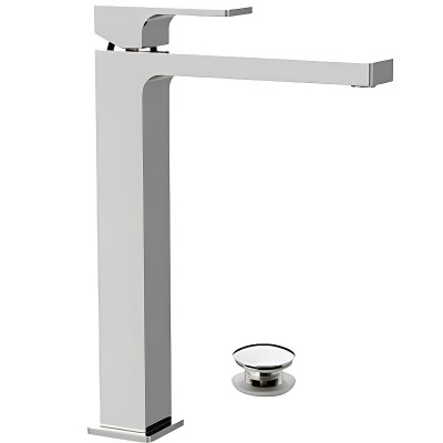 Смеситель для раковины Remer Absolute AU10L Хром латунь