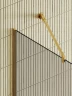Душевая перегородка Maybah Glass MGD-721-3у 690x1950 в узком профиле Золото стекло бронзовое