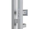 Электрический полотенцесушитель Mixline Moon 120х10 557214 с крючками цвет Хром матовый
