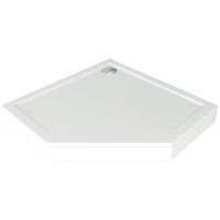 Душевой поддон из искусственного камня Good Door Пента 90x90 Белый