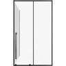 Душевой уголок Allen Brau Fantasy 120x90 3.11006.31 + 3.11013.31 профиль Черный матовый стекло прозрачное