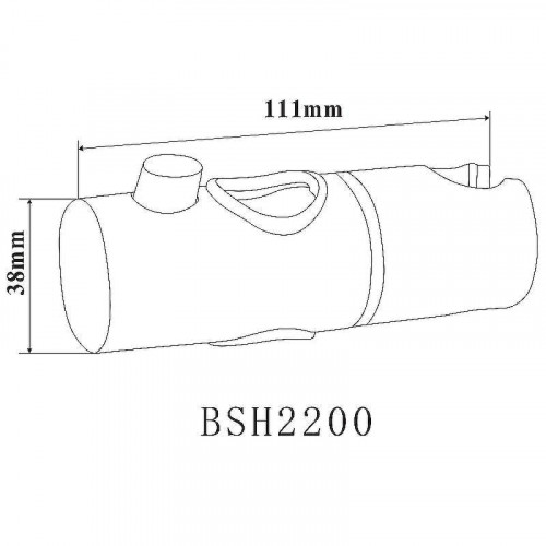 Держатель ручного душа Bond BSH2200 Хром