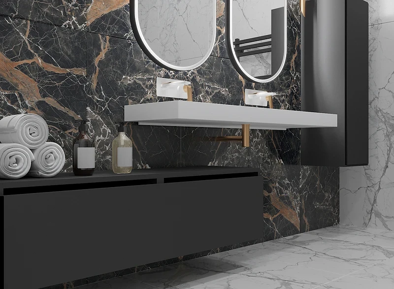 Тумба Boheme Armadi Art Vallessi UNO-S 60 897-060-A glossy подвесная Антрацит глянец МДФ / ЛДСП