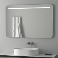Зеркало Evoform Ledline 80x120 BY 2148 с подсветкой 10 W - без выключателя стекло