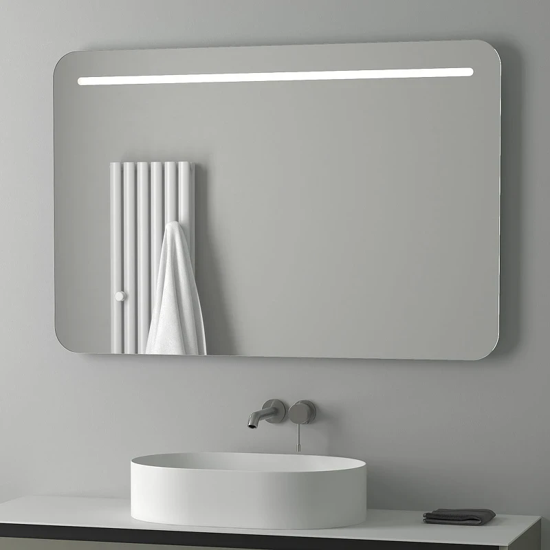 Зеркало Evoform Ledline 80x120 BY 2148 с подсветкой 10 W - без выключателя стекло