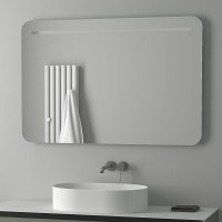 Зеркало Evoform Ledline 80x120 BY 2148 с подсветкой 10 W - без выключателя стекло
