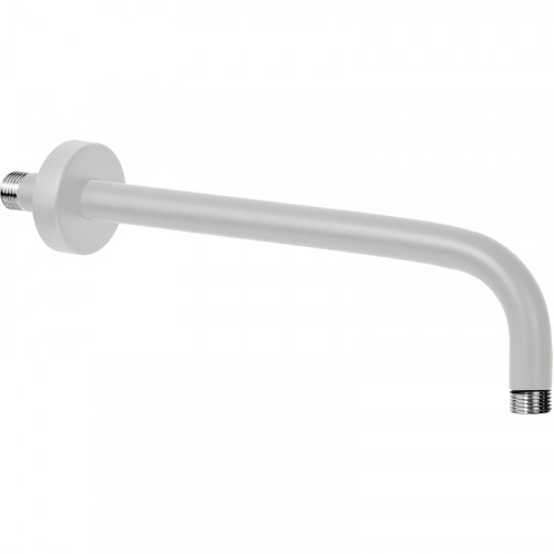 Кронштейн для верхнего душа Remer 343L30BO Белый матовый латунь на стену