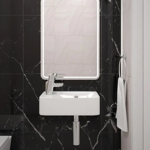 Мини-раковина Corpa Nera Longo 45 L CN50901 цвет Белый